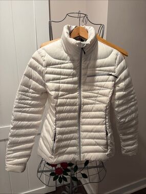 Spyder Lightweight White Quilted Packable Jacket
